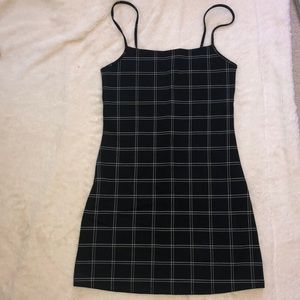 PLAID SLIP DRESS